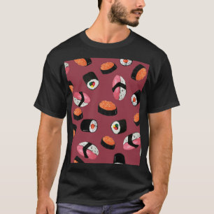 Camiseta Sushi Onigiri Rolls: Ilustracion sin mar