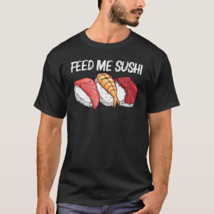 Camiseta Sushi Para Hombres Mujeres Niños Sushi Japonés