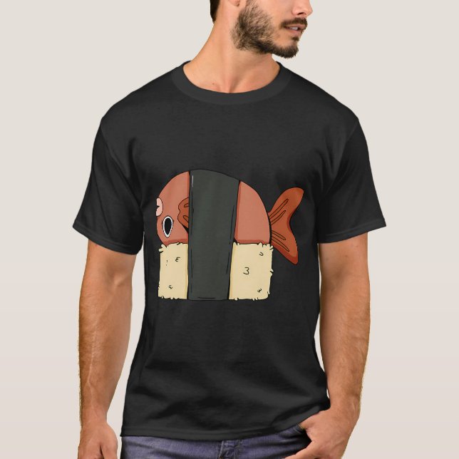 Camiseta Sushi Pescado Fresco (Anverso)