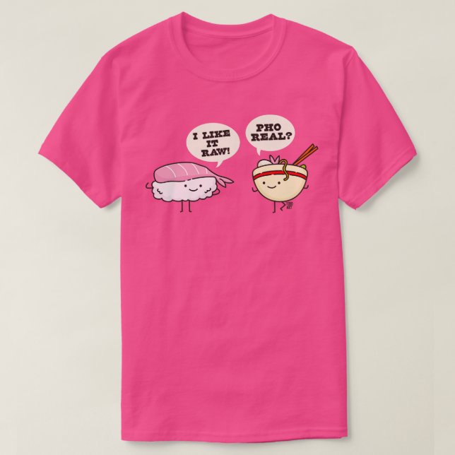 CAMISETA SUSHI PHO REAL (Diseño del anverso)