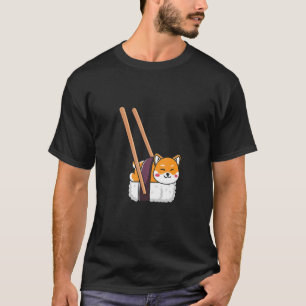 Camiseta Sushi prepara comida japonesa