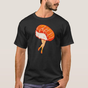 Camiseta Sushi prepara comida japonesa asiática para sushi