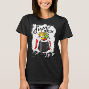Camiseta Sushi Reina de Sushi Sushi Comida Japonesa Sushi