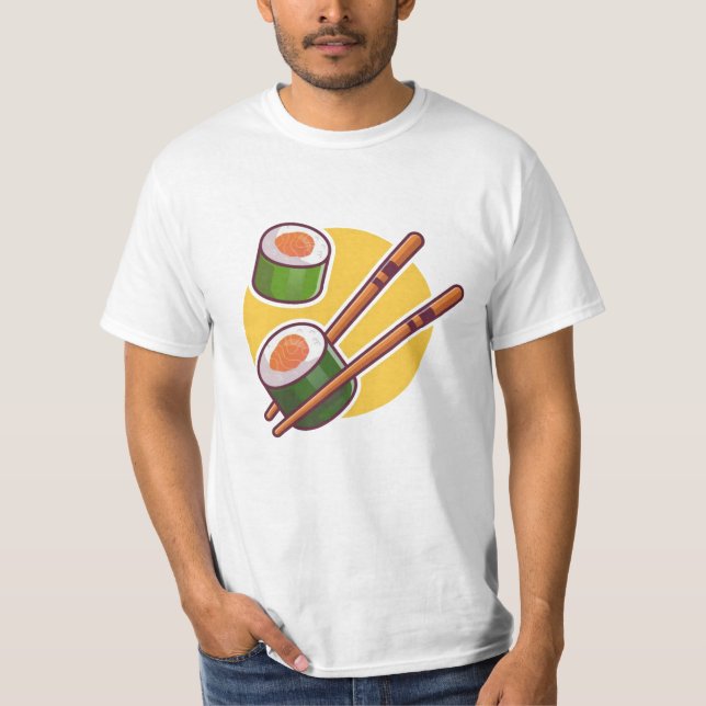 Camiseta Sushi Roll (Anverso)