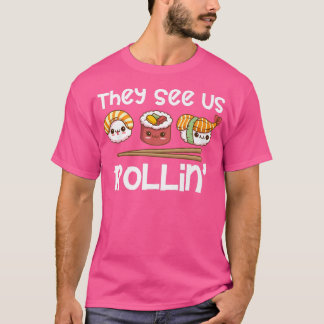 Camiseta Sushi Rolls nos ven el gracioso rap de Kawaii S