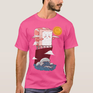 Camiseta Sushi romántico