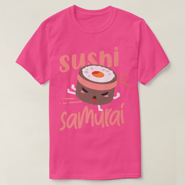 Camiseta Sushi Samurai (2) (Diseño del anverso)