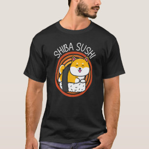 Camiseta Sushi Shiba Alimento de Sushi Japonés