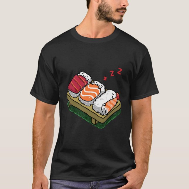 Camiseta Sushi Sleepy Sushi (Anverso)