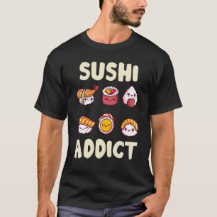 Camiseta Sushi sushi Roll Cocina japonesa Sushi Chef Itamae
