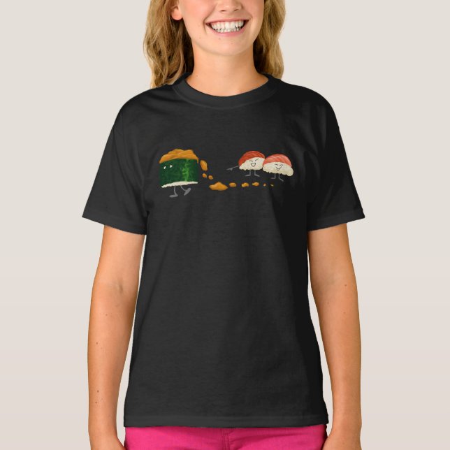 Camiseta Sushi Uni divertido sucio (Anverso)