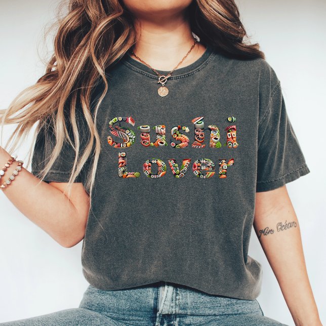 Camiseta Sushi Unisex, camiseta Sushi Lover, japon (Subido por el creador)