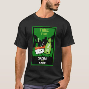 Camiseta Sushi Y Sake Foodies