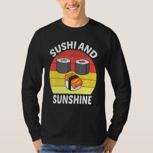 Camiseta Sushi y Sunshine comida japonesa