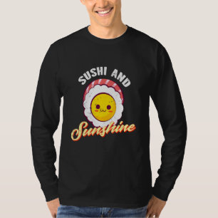 Camiseta Sushi Y Sunshine De Comida Japonesa