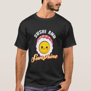 Camiseta Sushi Y Sunshine De Comida Japonesa