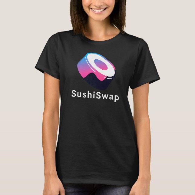 Camiseta Sushiswap Token Crypto Ethereum Dex Defi Sushi Cry (Anverso)