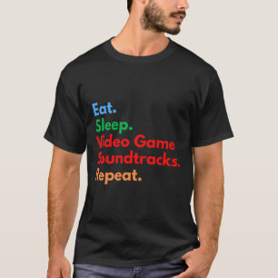Camiseta Suspender Videojuego Bandas Sonoras Repetir Para E