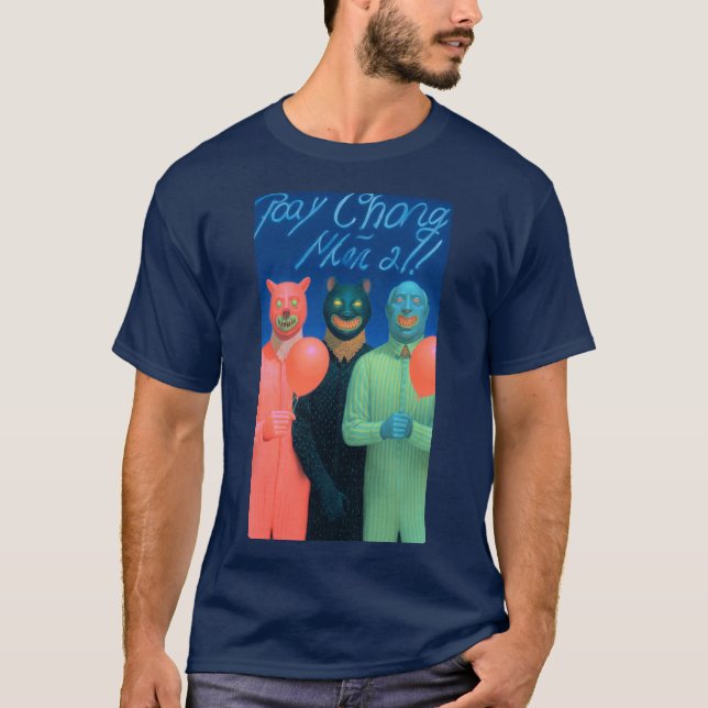 Camiseta Suspicions guys with balloons   (Anverso)