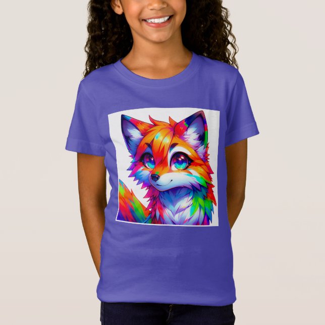 Camiseta Süßer bunter Fuchs  (Anverso)