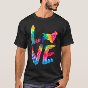 Camiseta Sussex Spaniel Tie Dye Love Dog Mom Dad