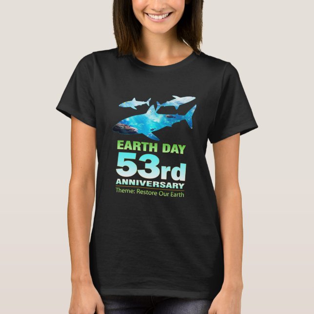 Camiseta Sustainability and Ecology Earth Day (Anverso)