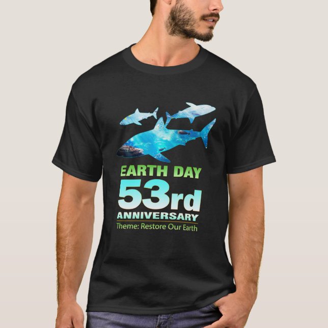 Camiseta Sustainability and Ecology Earth Day (Anverso)