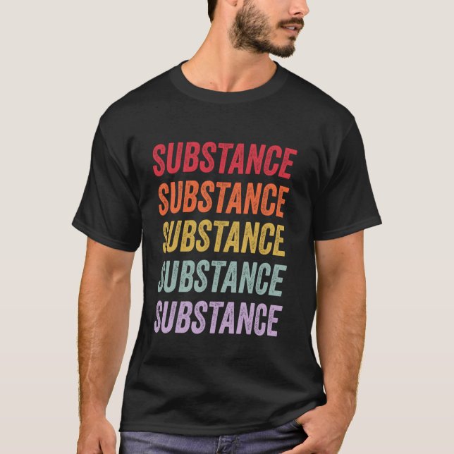 Camiseta Sustancia (Anverso)