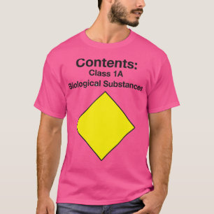 Camiseta Sustancias biológicas