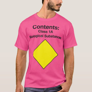 Camiseta Sustancias biológicas