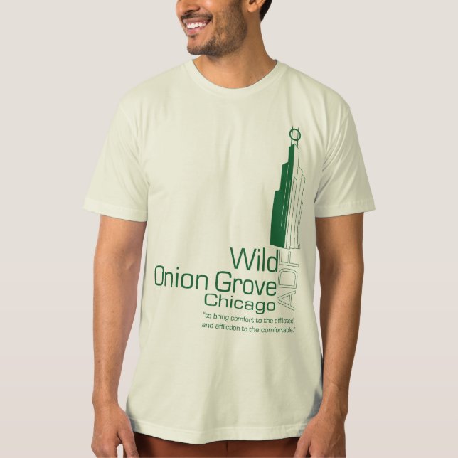 Camiseta Sustentable Onion Grove ADF Tee (Anverso)