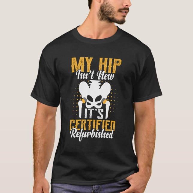 Camiseta Sustitución De Hip Reacondicionada Hip Hip Pr Frac (Anverso)