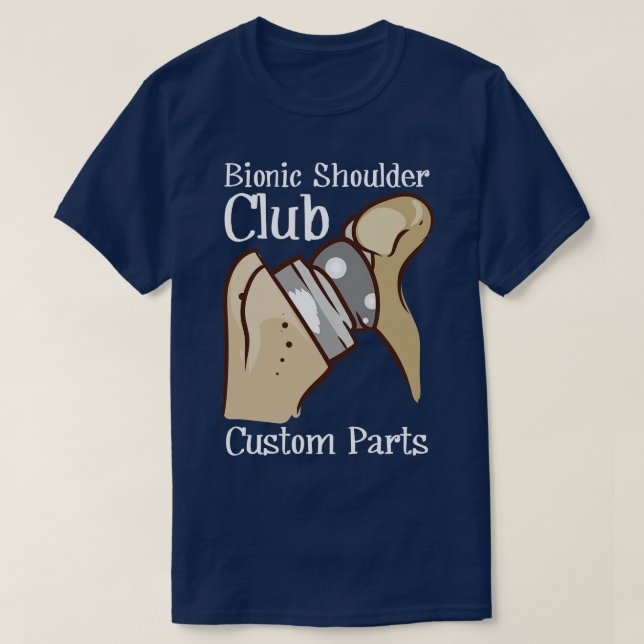 Camiseta Sustitución de Hombros Biónicos Hombro Rep (Diseño del anverso)