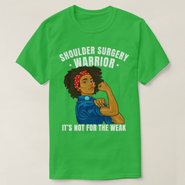 Camiseta Sustitución de hombros Mujeres afroamericanas negr (Diseño del anverso)