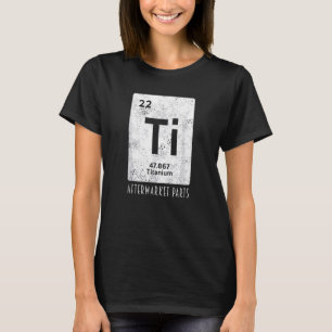 Camiseta Sustitución de la cadera de piezas de titanio desp