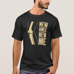 Camiseta Sustitución de rodilla para hombres mujeres despué