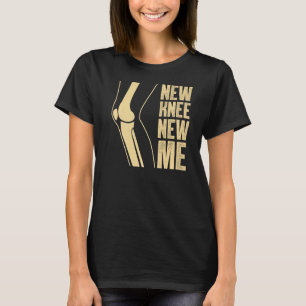 Camiseta Sustitución de rodilla para hombres mujeres despué
