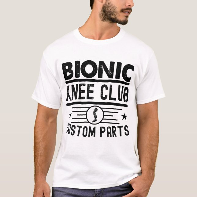 Camiseta Sustitución de rodilla por piezas biónicas de Pers (Anverso)