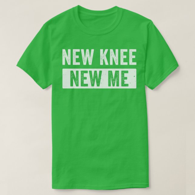 Camiseta Sustitución de rodilla Reparación Cirugía Knee Rec (Diseño del anverso)