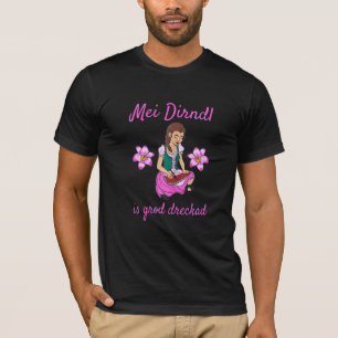 Camiseta Sustitución sucia de mujeres Mei Dirndl es caída s