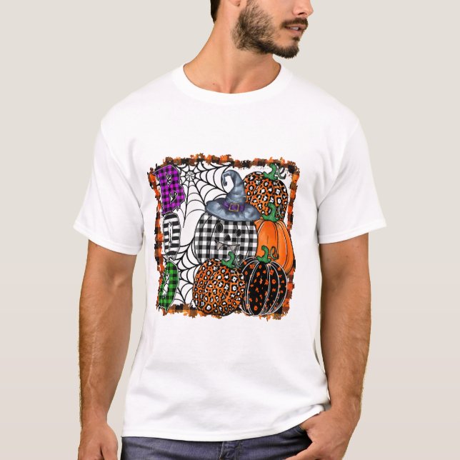 Camiseta Susto de Halloween          (Anverso)