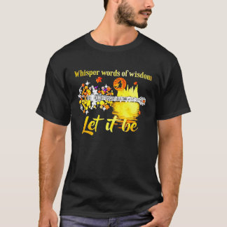Camiseta susurra palabras de sabiduría déjame Halloween