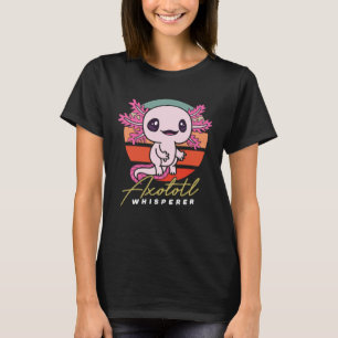Camiseta Susurrador de Ajolote Anfibio Mexicano Salamandra 