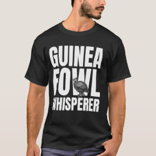 Camiseta Susurrador de aves de gallina de guinea
