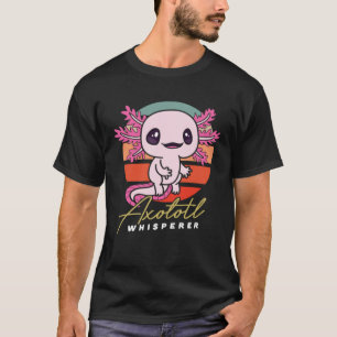Camiseta Susurrador de Axolotl Anfibio Mexicano Salamandra