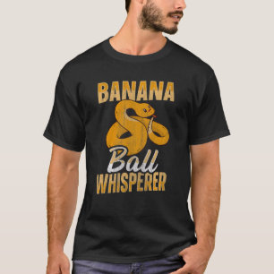 Camiseta Susurrador de Bola de Plátano Serpiente Pitón de B