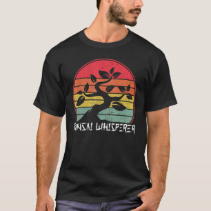 Camiseta Susurrador de Bonsai Jardín Tradición Japonesa Ret