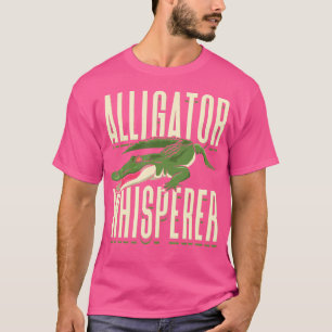 Camiseta Susurrador de caimanes Cazador Amante Cuidador Flo