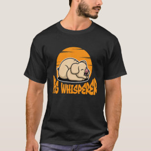Camiseta Susurrador de cerdo, amante de los garabatos, gran