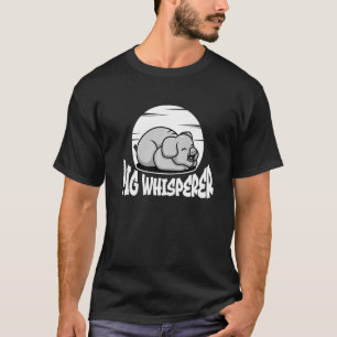 Camiseta Susurrador de cerdo, amante de los garabatos, gran